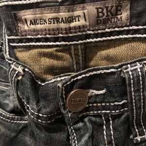 BKE Aiden Straight Mens Jeans 30R
